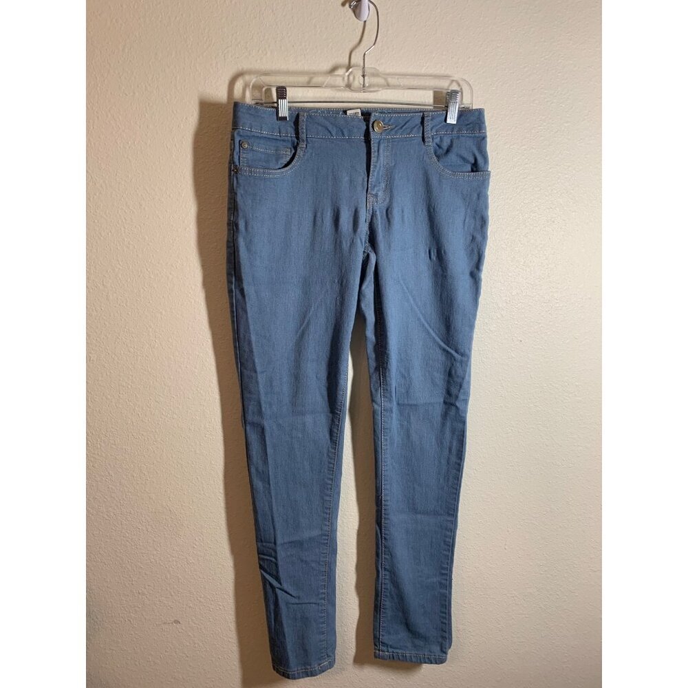 Rebel by Right Skinny Leg Denim Blue Jeans Juniors Size 9 AC10